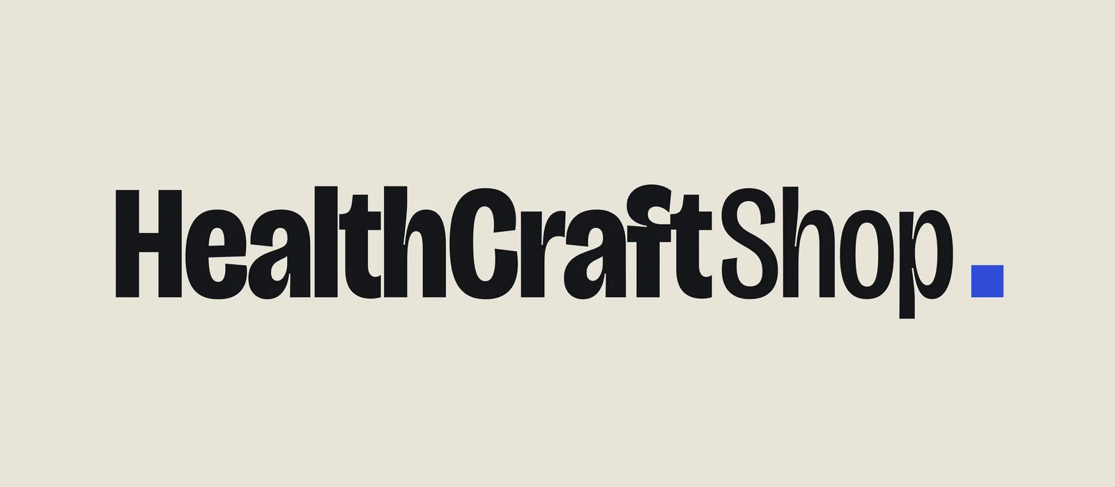 Printed label artwork for HealthCraftShop Cap