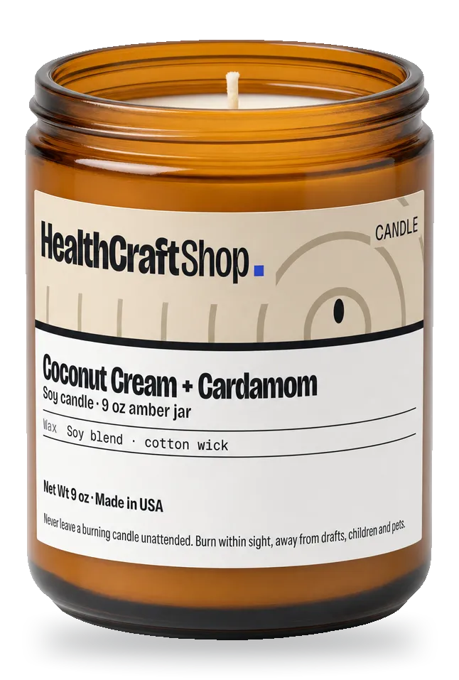 HealthCraftShop Coconut Cream + Cardamom, 1 item