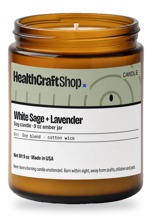 HealthCraftShop White Sage + Lavender, 1 item