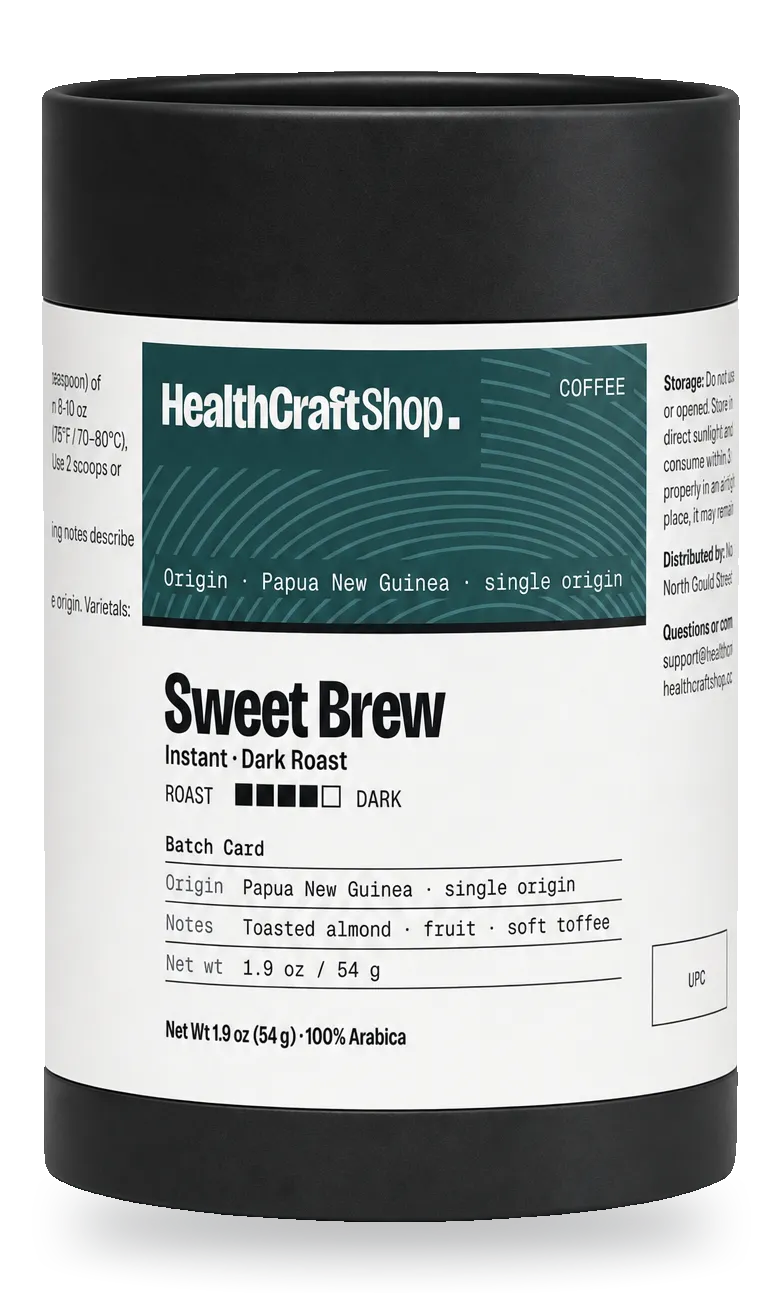 HealthCraftShop Sweet Brew, 1 tube